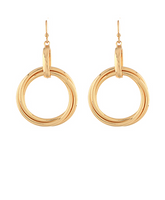 Golden Orbit Earring